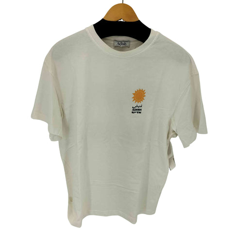 ADISH バック刺繍 プリントTシャツ メンズ import:L