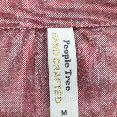 People Tree ピープルツリー HAND CRAFTED 手織り コットン S/S ワンピース レディース