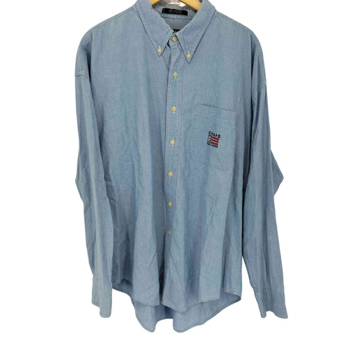 チャップスラルフローレン CHAPS RALPH LAUREN 刺繍ロゴ ボタンダウンシャツ メンズ XL
