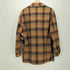 ペンドルトン PENDLETON 70S USA製 チェック柄 PURE VIRGIN WOOL くるみボタン ジャケット メンズ import:L
