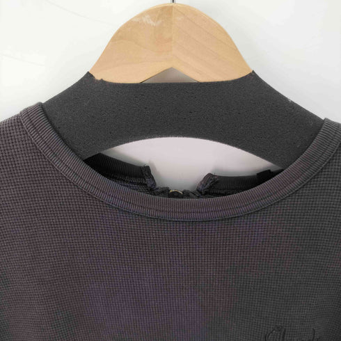 クラウディ CLOUDY S/S 背面ジップ サーマルtシャツ メンズ JPN:M