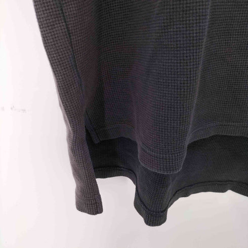 クラウディ CLOUDY S/S 背面ジップ サーマルtシャツ メンズ JPN:M