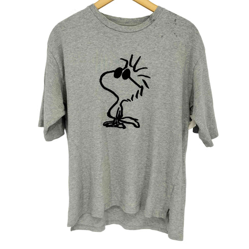 デザインティーシャツストアグラニフ Design Tshirts Store graniph 刺繍 半袖Tシャツ メンズ M