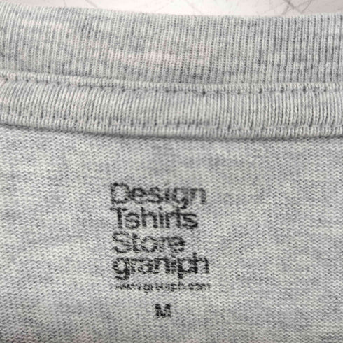 デザインティーシャツストアグラニフ Design Tshirts Store graniph 刺繍 半袖Tシャツ メンズ M