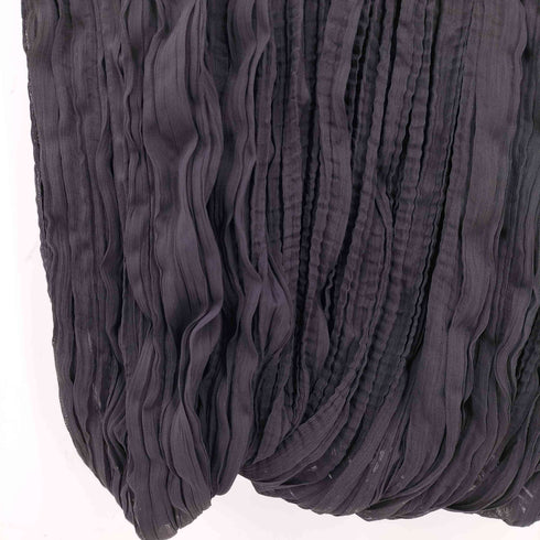 ザラ ZARA ZW COLLECTION コントラスト しわ加工ワンピース レディース import:M