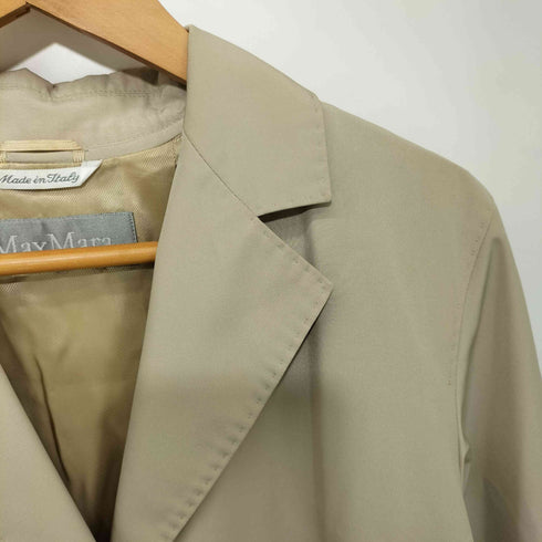 マックスマーラ MAX MARA イタリア製 銀タグ チェスターコート レディース US:6