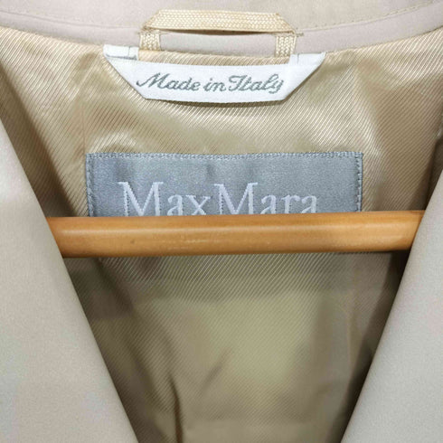 マックスマーラ MAX MARA イタリア製 銀タグ チェスターコート レディース US:6