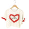 SPINNS フリルクロップドカットソー レディース JPN:M