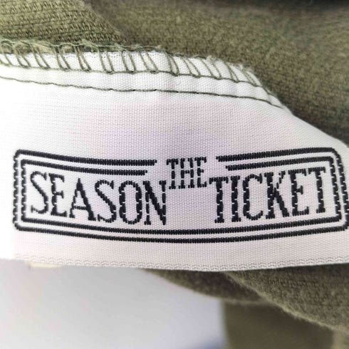 SEASON THE TICKET USA製 細畝 コーデュロイパンツ メンズ