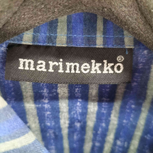 マリメッコ marimekko jokapoika ストライプ L/S シャツ メンズ