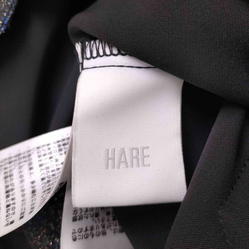 ハレ HARE 25SS ジャガードキリカエショートシャツ レディース FREE