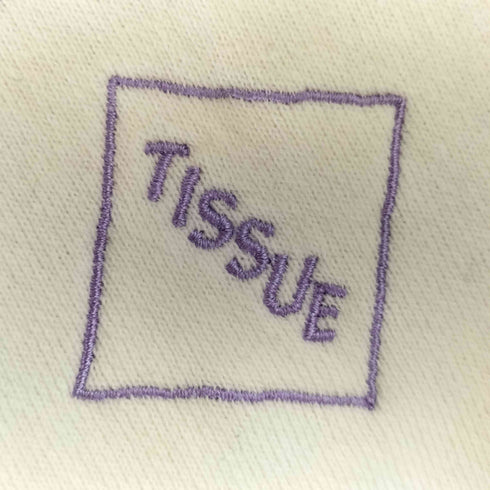 TISSUE MAGAZINE ロゴ刺繍 クルーネック スウェット メンズ import:XL