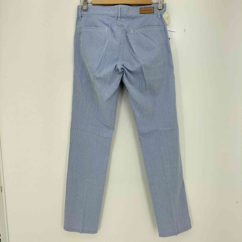 グロウンアンドソーン grown&sewn USA製 SLIM ストライプ コットン センタープレスパンツ メンズ 28