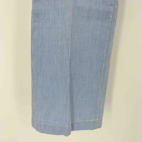 グロウンアンドソーン grown&sewn USA製 SLIM ストライプ コットン センタープレスパンツ メンズ 28
