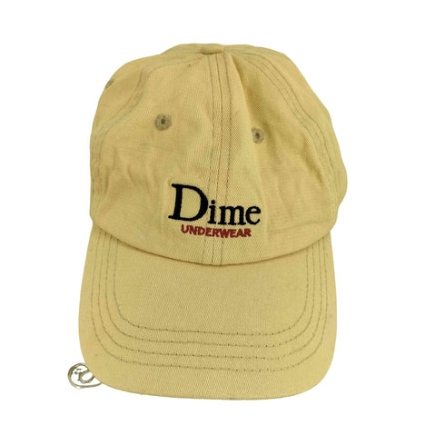 ダイム Dime UNDERWEAR Script UW Adjust Cap ロゴ刺繍 6パネル キャップ メンズ