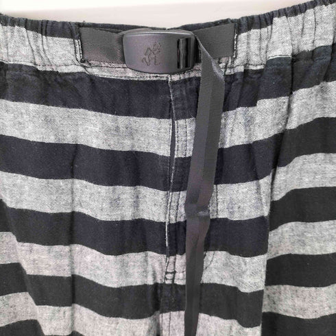 グラミチ GRAMICCI 別注シャンブレーボーダークロップドパンツ メンズ JPN:S