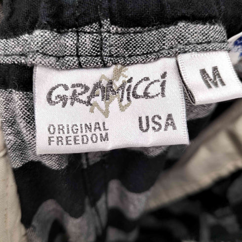 グラミチ GRAMICCI 別注シャンブレーボーダークロップドパンツ メンズ JPN:S