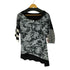 JEUNE DAZUR 総柄ドッキングカットソー レディース LL