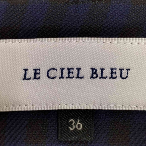 ルシェルブルー LE CIEL BLEU レースコンビフレアスカート レディース 36