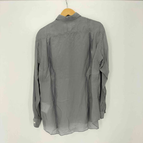 コムデギャルソンシャツ COMME des GARCONS SHIRT フランス製 キュプラ シアーシャツ メンズ JPN:M