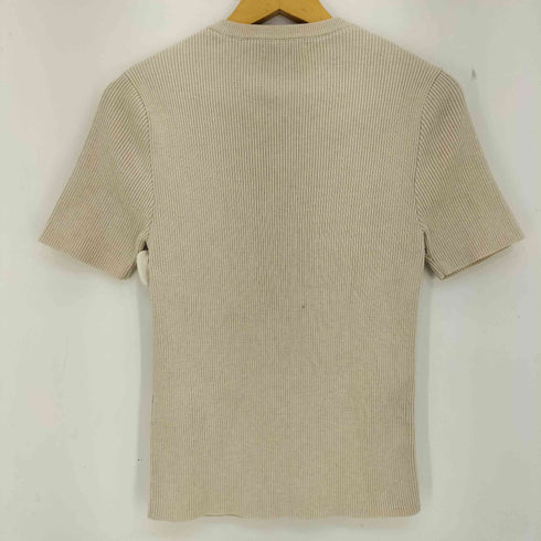 ザラ ZARA 半袖 リブニット メンズ import:M