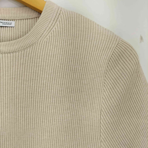 ザラ ZARA 半袖 リブニット メンズ import:M