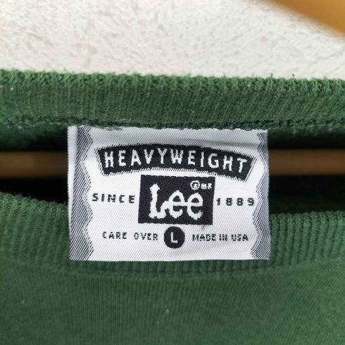 リー Lee 2枚タグ バード刺繍 裏起毛トレーナー メンズ L