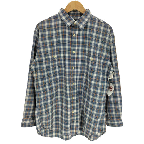 ザノースフェイス THE NORTH FACE レギュラーカラー フラップポケット マドラスチェック L/S シャツ メンズ LL