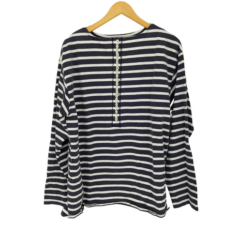 カレンテージ CURRENTAGE Pearly king&Queen henley neck shirt メンズ JPN:4