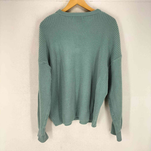 リルーム re:room ONE POINT CREW NECK COLOR BIG KNIT メンズ free
