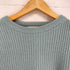 リルーム re:room ONE POINT CREW NECK COLOR BIG KNIT メンズ free