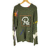 リルーム re:room HAND-EMBROIDERY LOGO CREW KNIT メンズ s