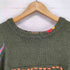 リルーム re:room HAND-EMBROIDERY LOGO CREW KNIT メンズ s