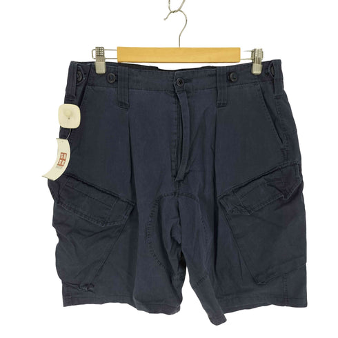 ロイヤルネイビー ROYAL NAVY 90S イギリス軍 TROUSERS COMBAT トラウザーズ コンバット ショート カーゴ パンツ 後染め 1999年製 メンズ 75/92/108