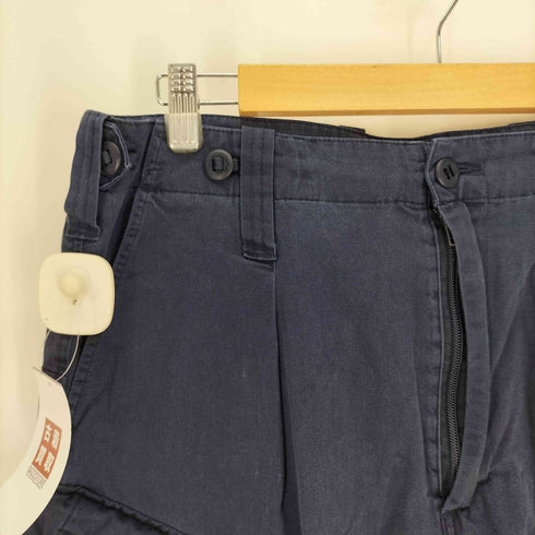 ロイヤルネイビー ROYAL NAVY 90S イギリス軍 TROUSERS COMBAT トラウザーズ コンバット ショート カーゴ パンツ 後染め 1999年製 メンズ 75/92/108