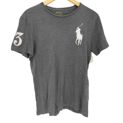 ポロラルフローレン POLO RALPH LAUREN CUSTOM SLIM FIT ビッグポニー刺繍ロゴ 半袖Tシャツ メンズ S
