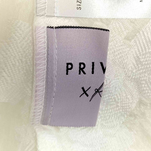 プリヴェヴェ PRIVEVE OPAL TULLE TOPS オパール チュール トップス レディース FREE