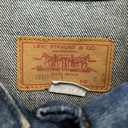 リーバイス Levis USA製 76001-0214 3rdデニムジャケット レディース import:M