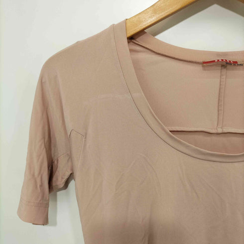 プラダ PRADA PRADA sports ドライ Uネック S/S Tシャツ レディース JPN:S
