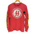 フルーツオブザルーム FRUIT OF THE LOOM SS ENTERPRISE HELLS ANGELS フレイムプリント長袖カットソー メンズ M