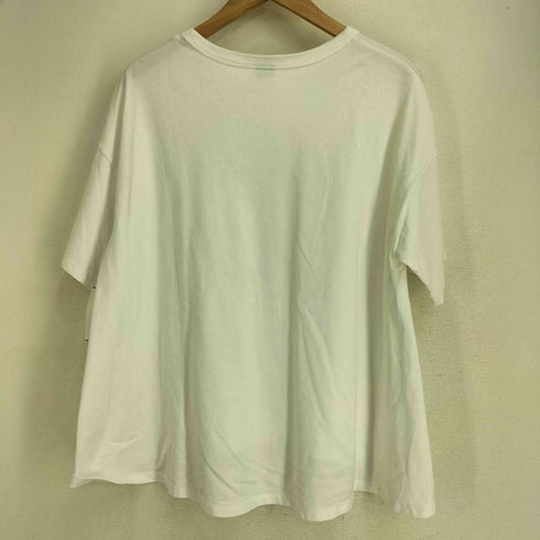 トラバイユマニュアル TRAVAIL MANUEL ミディ天竺 バックフレアTシャツ レディース
