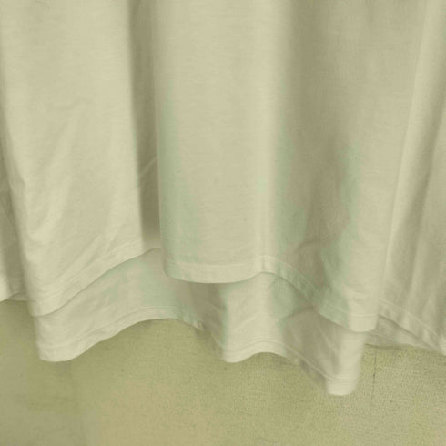 トラバイユマニュアル TRAVAIL MANUEL ミディ天竺 バックフレアTシャツ レディース