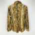 GLASS CAT 70s パイソン柄 ベロアL/S シャツ メンズ JPN:M