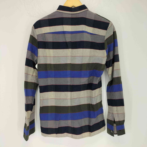 ステファンシュナイダー STEPHAN SCHNEIDER ボーダーコットンシャツ メンズ JPN:3