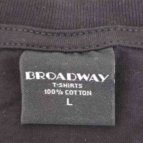ブロードウェイ BROADWAY 映画プリントS/S Tシャツ メンズ JPN:L