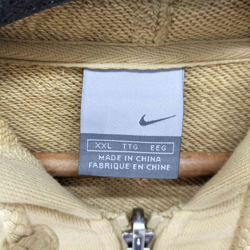 ナイキ NIKE フロントロゴ刺繍 ジップパーカー メンズ import:XXL