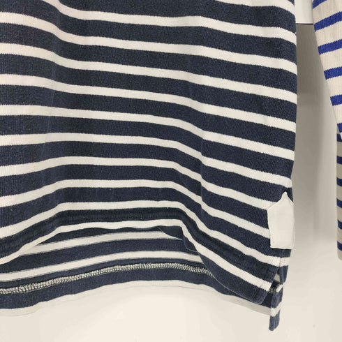 サカイ Sacai クルーネックボーダー長袖シャツ メンズ JPN:1