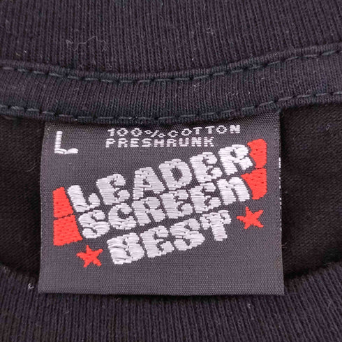 LEADER SCREEN BEST 両面プリントS/SバンドTシャツ バンT メンズ JPN:L