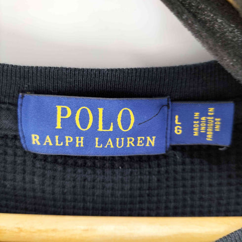 ポロラルフローレン POLO RALPH LAUREN スモールポニー刺繍 L/S サーマル メンズ import:L