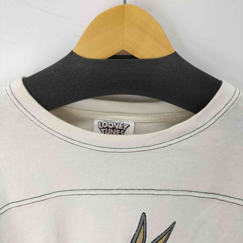 L/S キャラクタープリント Tシャツ メンズ import:L